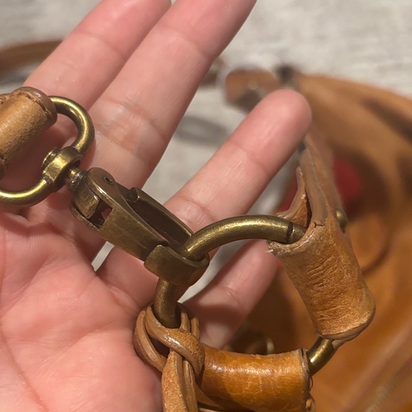 Lucky Brand Brown Leather Fringe Shoulder Bag - Picture 7 of 10